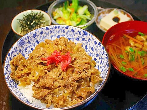 牛丼＊しっとり